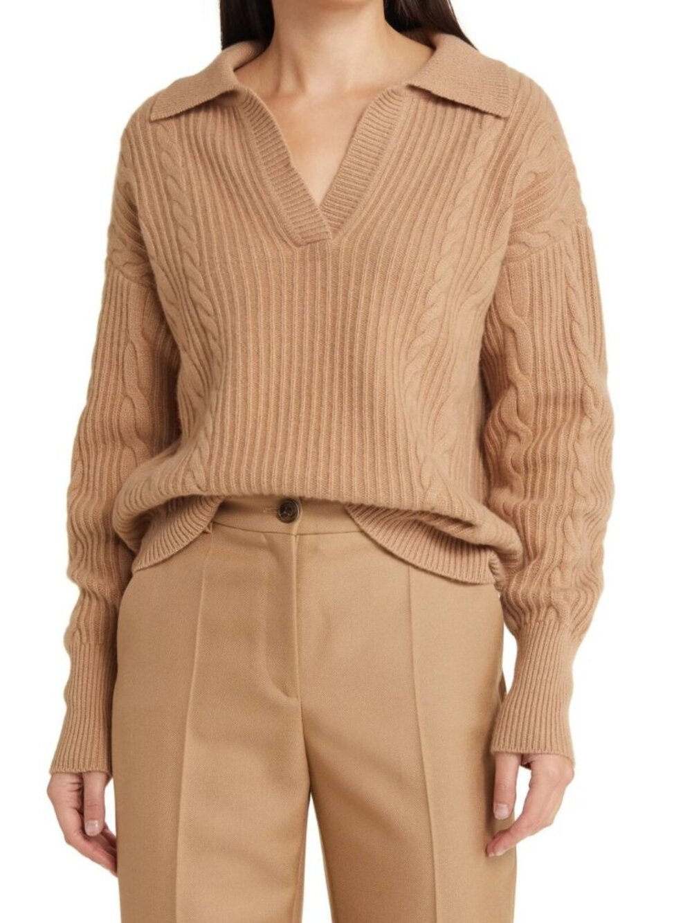 UNOWRN. Nordstrom Signature Wool Cashmere Cable Knit Sweater